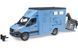 Набір іграшковий - автомобіль MB Sprinter для перевезення тварин з конем 02674 фото 1