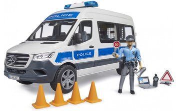 Набір іграшковий. Поліцейське авто MB Sprinter з поліцейським та аксесуарами 02683 фото