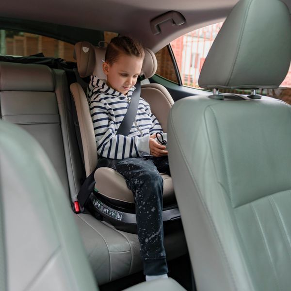 Автокрісло CARRELLO Octopus CRL-16002 Sandstone Beige i-Size 40-150см ISOFIX, поворот, опор.стійка CRL-16002 Sandstone Beige фото
