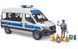 Набір іграшковий. Поліцейське авто MB Sprinter з поліцейським та аксесуарами 02683 фото 4