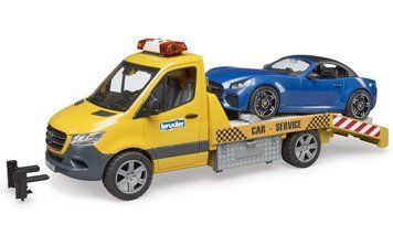 Набір іграшковий. Евакуатор MB Sprinter з Roadster Bruder 02675 фото