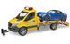 Набір іграшковий. Евакуатор MB Sprinter з Roadster Bruder 02675 фото 3