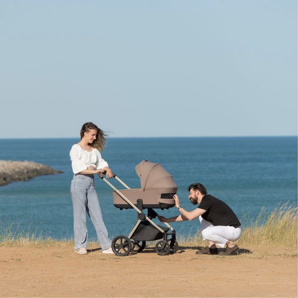 Коляска універсальна CARRELLO Ultra CRL-6527 2в1 Basalt Black CRL-6527 Basalt Black фото