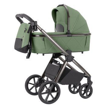 Коляска універсальна CARRELLO Omega CRL-6530/1 (2in1) Perfect Green CRL-6530/1 Perfect Green фото