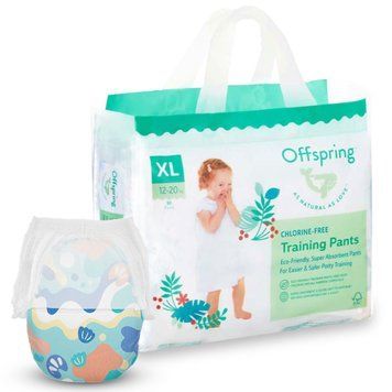 Підгузки-трусики Offspring розмір XL 12-20кг 30шт Підводний світ DP-OI-FAP-XL30P-AQT фото