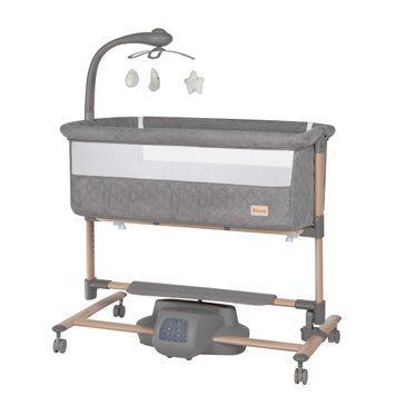 Дитяче ліжечко-гойдалка CARRELLO Bloom CRL-10304 Eos Grey CRL-10304 Eos Grey фото
