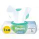 Дитячі вологі серветки Pampers Harmonie aqua 48шт 8563 фото 2