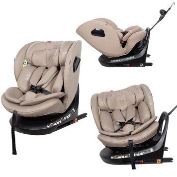 Автокрісло CARRELLO Sirius 2.0 CRL-8809 Sandstone Beige i-Size 40-150см ISOFIX, поворот, якір CRL-8809 Sandstone Beige фото