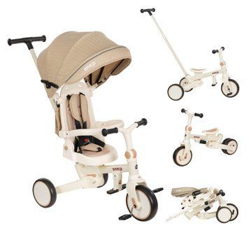 Велосипед триколісний TILLY SNAP T-391 БІЛИЙ T-391 White фото