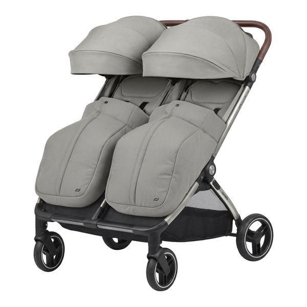 Прогулянкова коляска двомісна CARRELLO Link CRL-6533 Cliff Grey CRL-6533 Cliff Grey фото