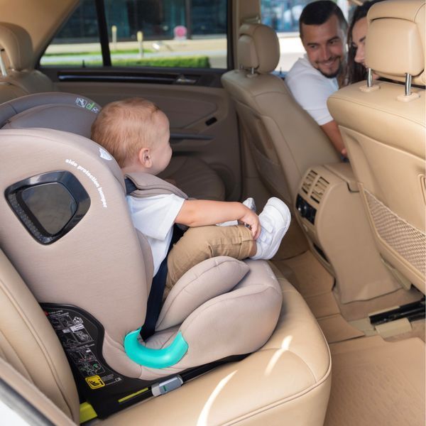 Автокрісло CARRELLO Yukon CRL-15808 Sandstone Beige i-Size 76-150см ISOFIX з нахилом+підсклянник CRL-15808 Sandstone Beige фото