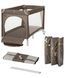 Манеж CARRELLO Piccolo+ CRL-18102 Chocolate Brown з двома рівнями CRL-18102 Chocolate Brown фото