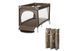 Манеж CARRELLO Piccolo+ CRL-18102 Chocolate Brown з двома рівнями CRL-18102 Chocolate Brown фото 2