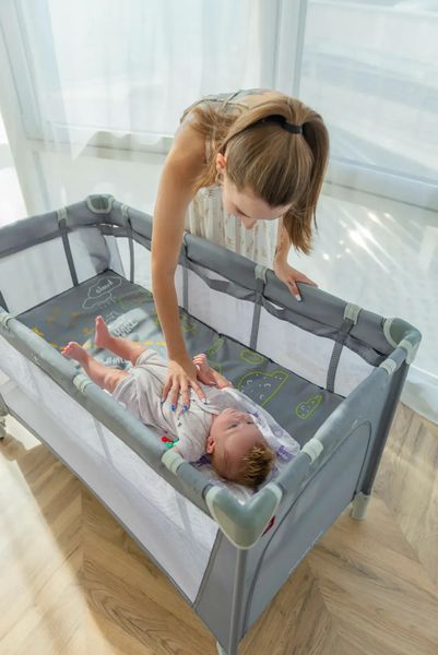 Манеж CARRELLO Piccolo+ CRL-18102 Sand Beige CRL-18102 Sand Beige фото