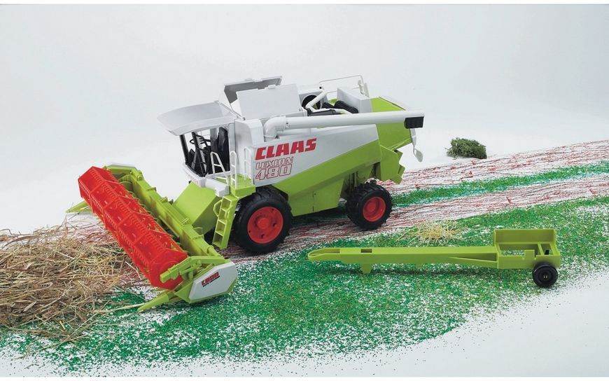 Іграшка - комбайн Claas Lexion 480, М1:20 02120 фото