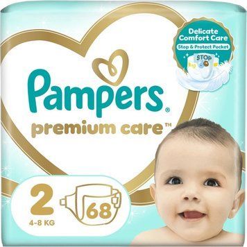 Дитячі підгузки Pampers Premium Care №2 (4-8кг) 68шт. 91179 фото