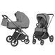 Коляска універсальна CARRELLO Ultra CRL-6527 2в1 Silk Grey CRL-6527 Silk Grey фото